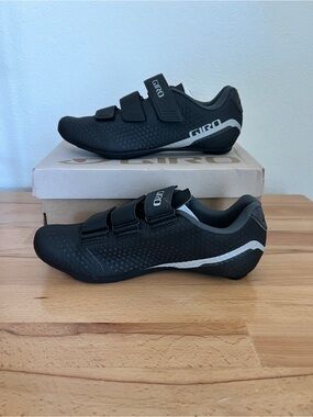 Giro Stylus Black Road Cycling Shoes Size 40